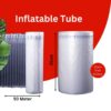 50M Inflatable Bubble Wrap Inflatable Air Packaging Air Bubble Packaging Wrap Air Bubble Tube Air Tube 气柱袋